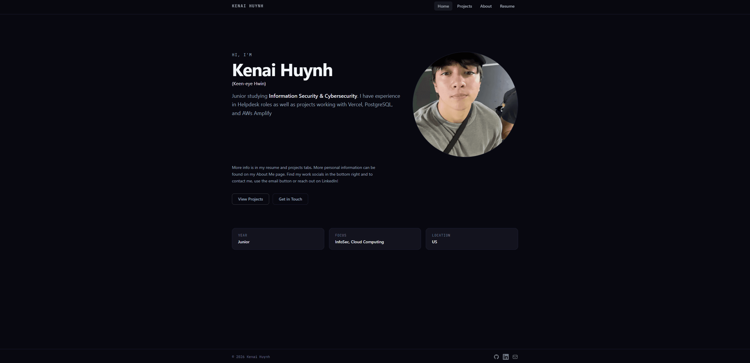 Personal Website